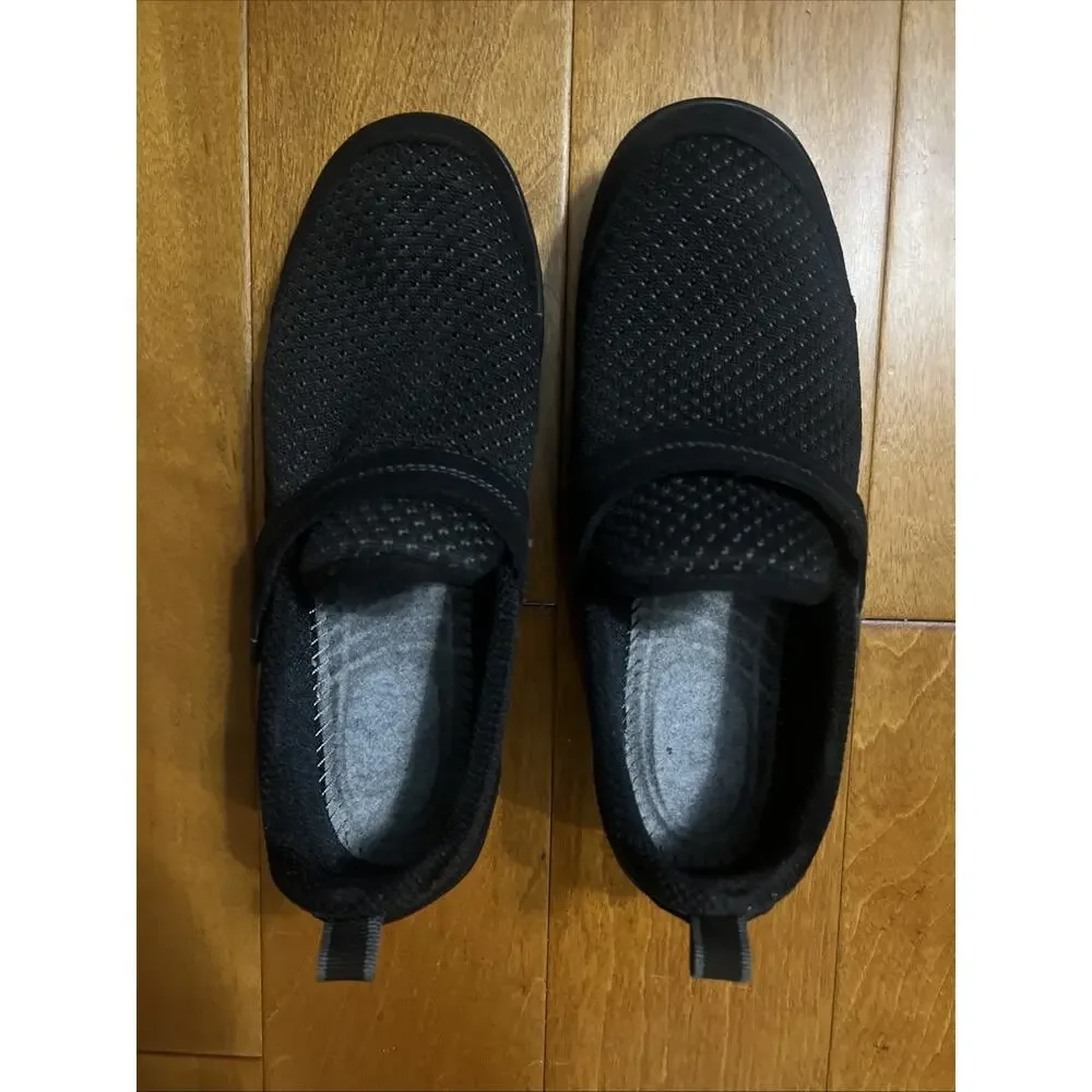 Orthofeet Quincy Stretch Slip On Shoes Size 9B 821 Black Women’s Comfort Strap